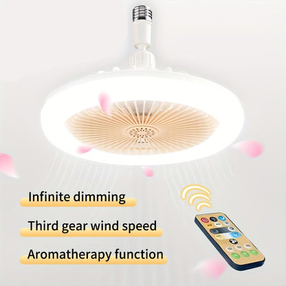 3u1 ventilator + LED lampa + aromaterapija