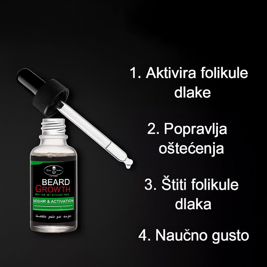 100 Prirodan Način Rasta brade