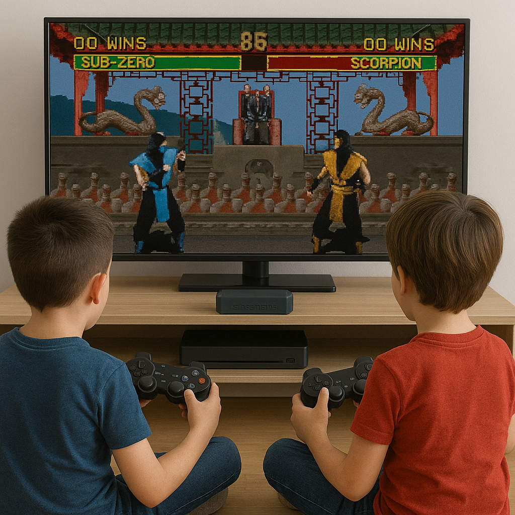 4K Ultra Gamestick Sa 2 Džojstika i 10.000 Igrica