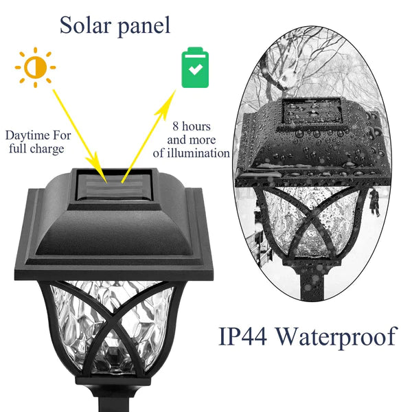 6 Solarne baštenske lampe