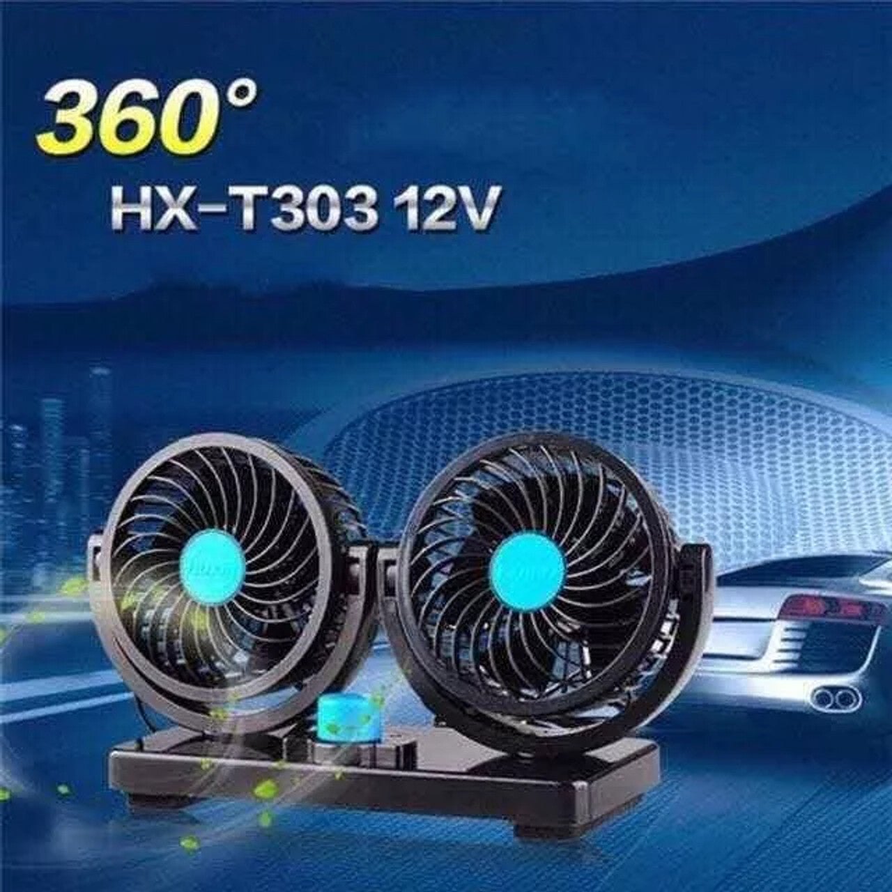 Dupli ventilator za automobil
