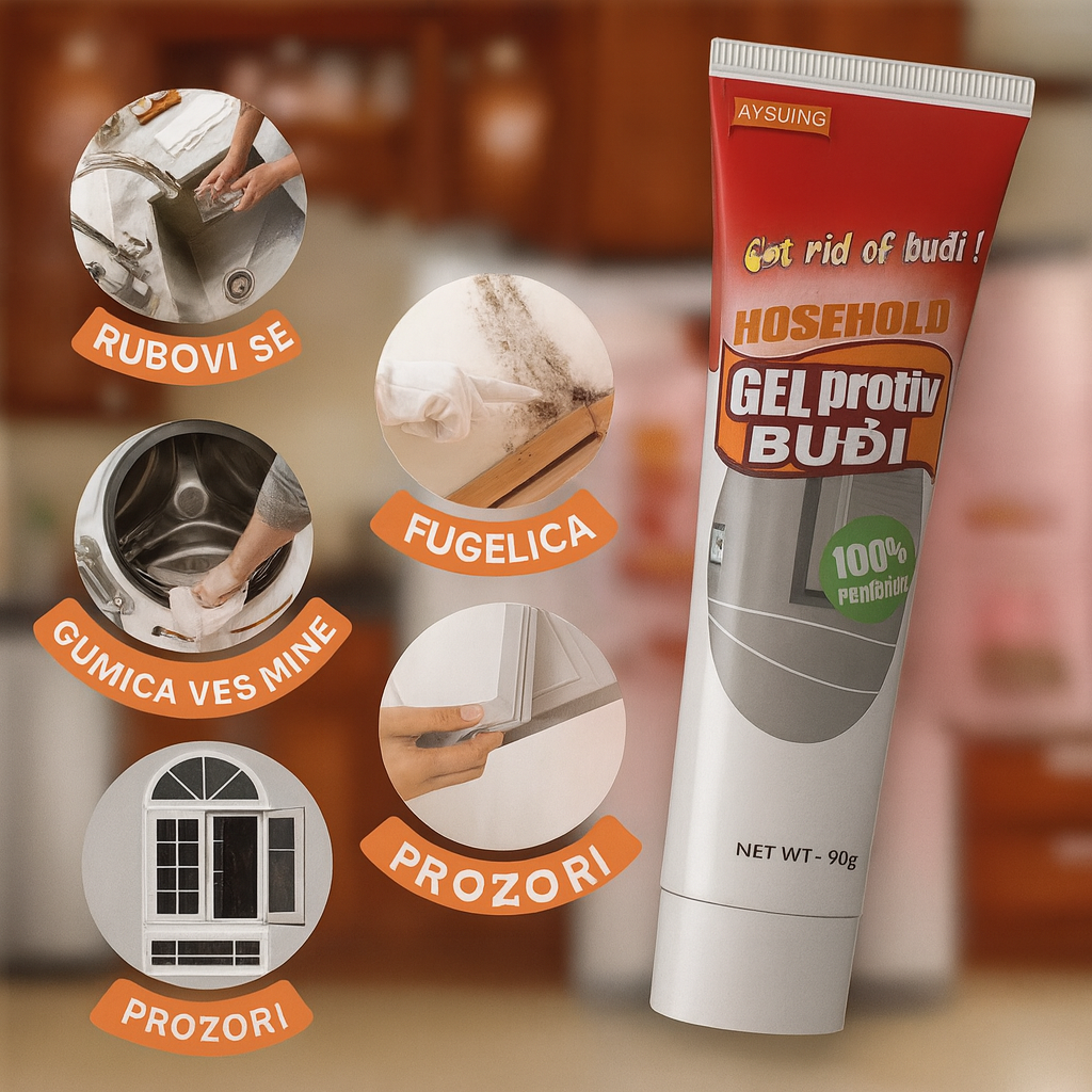 100% Prirodni Gel Protiv Buđi – Bezbedno za Vaš Dom