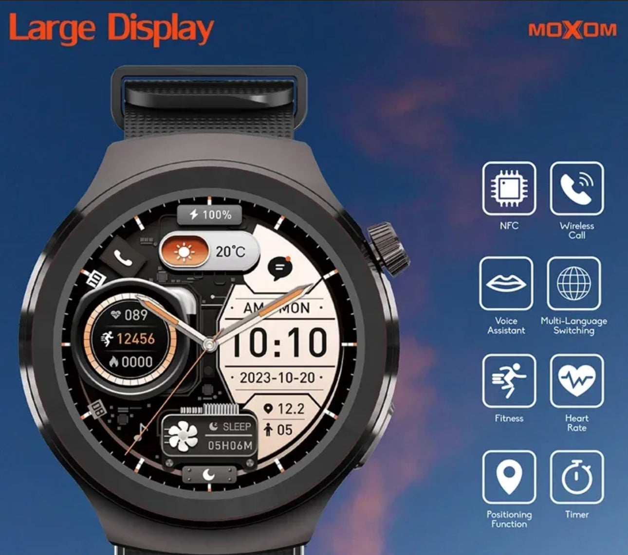 Moxom Smart Watch – Pametni sat nove generacije