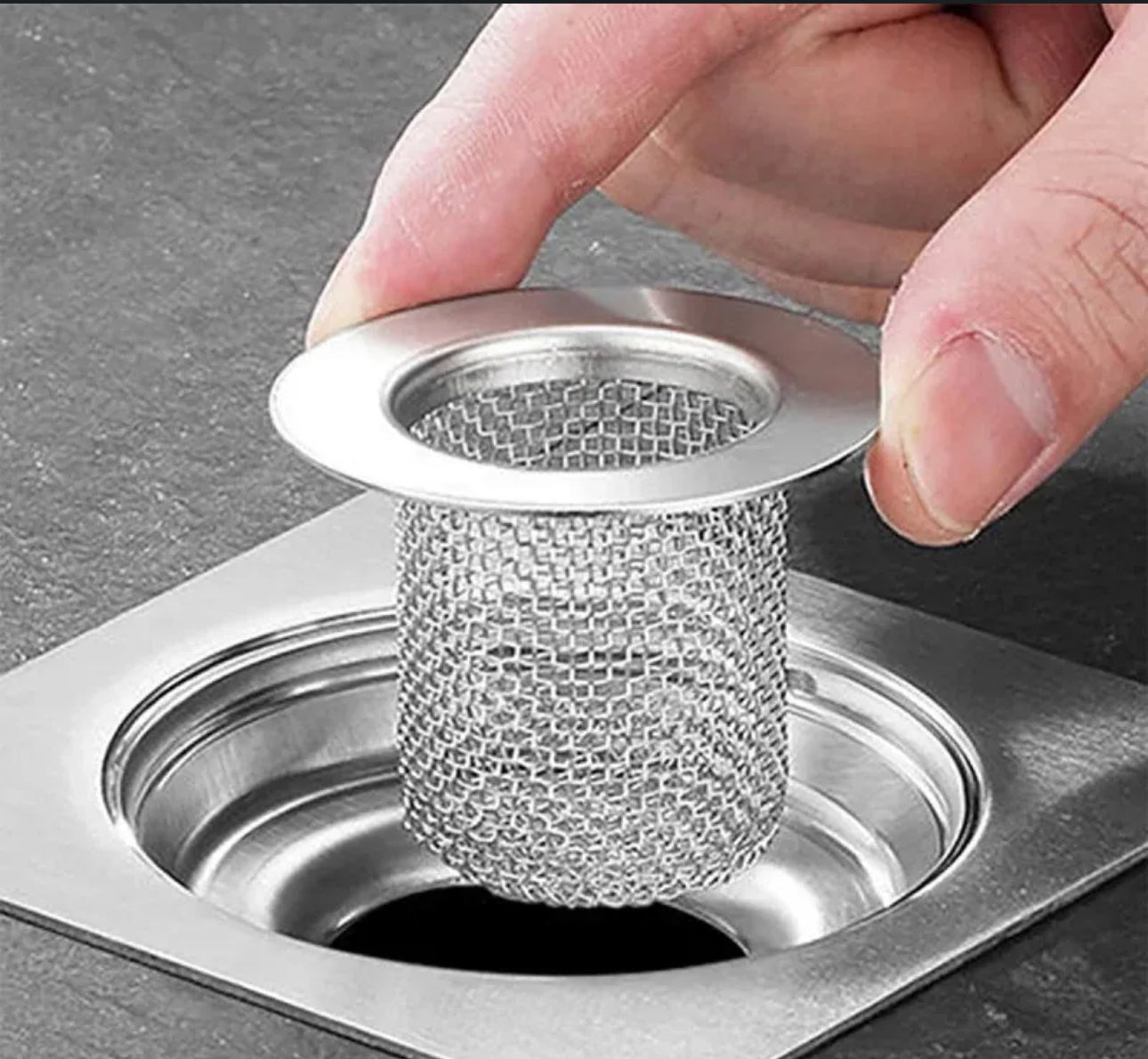 3 KOMADA Mrežasti filter za odvode – Zaštita od začepljenja i neprijatnih mirisa