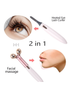 🌸 2u1 Roler za Masažu Lica + Uvijač Trepavica 🌸