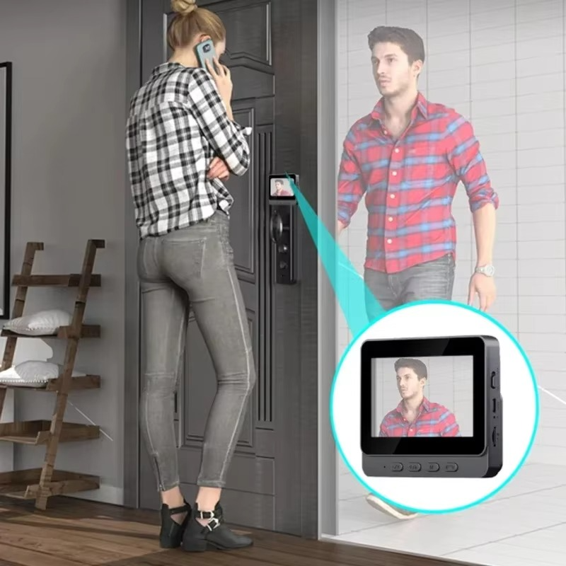 Bežični video interfon bez Wi-Fi veze (1080P, noćni vid)