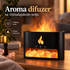 Aroma Difuzer sa Himalajskom Solju i Efektom Plamena