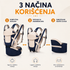 Ergonomska nosiljka za bebe 3 u 1