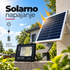 Solarni LED reflektor sa panelom