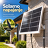 Solarni LED reflektor sa panelom i daljinskim upravljačem