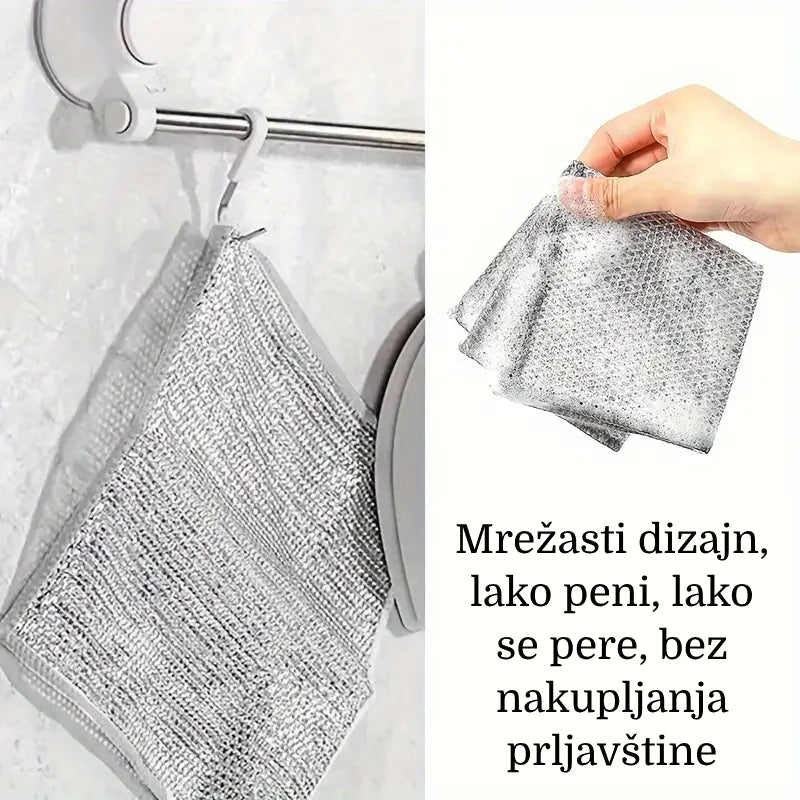 Set od 3 multifunkcionalnih žičanih krpa