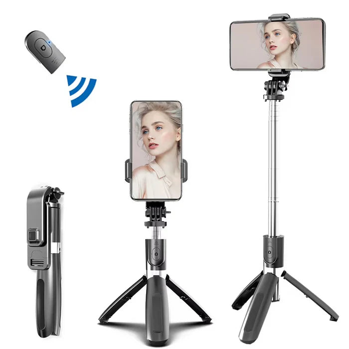 Stativ Tripod Wireless + Selfie Stick