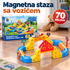 Magnetna staza sa vozićem – Kreativni set za decu