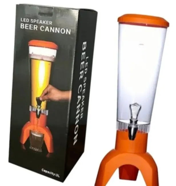 TOČILICA ZA PIVO 3L LED svetlom i bluetooth zvucnikom