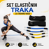 Set elastičnih traka za trening nogu