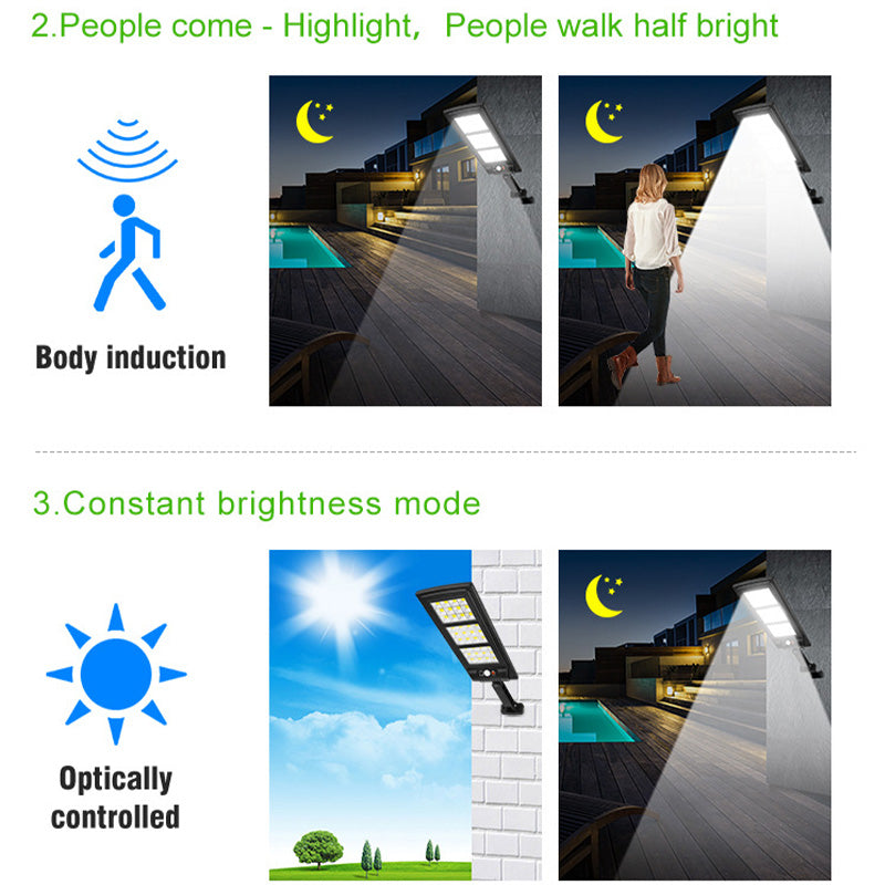 Ulični Solarni Projektor Lampa 8000Lumena