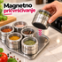 Magnetni Set Posuda za Začine sa Stalkom – 6 komada