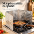 Sklopiva Aluminijumska Zaštita za Šporet od Prskanja